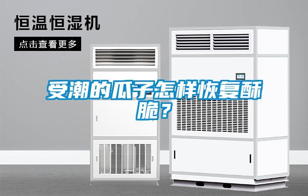 受潮的瓜子怎樣恢復酥脆？