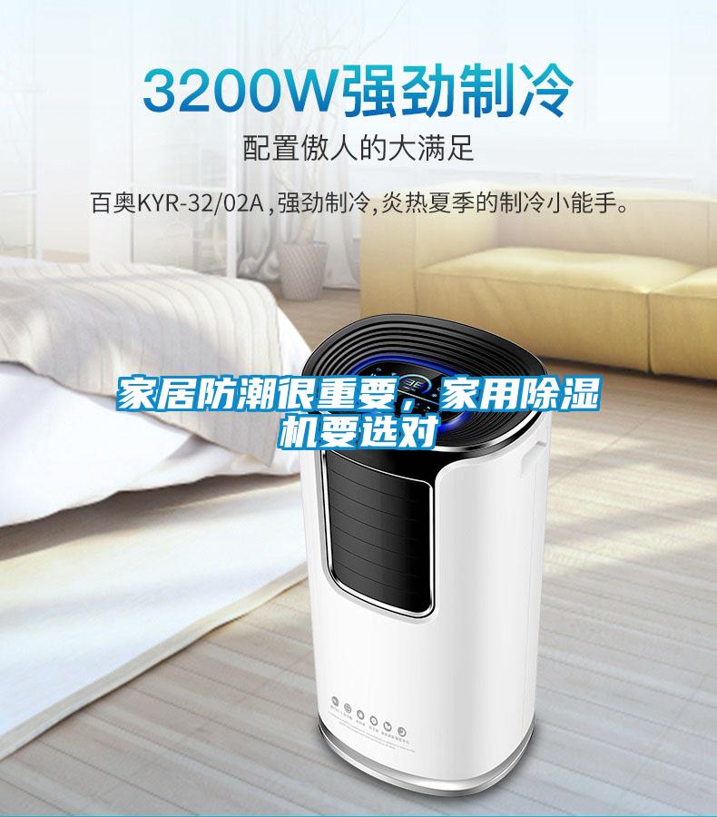家居防潮很重要，家用除濕機要選對