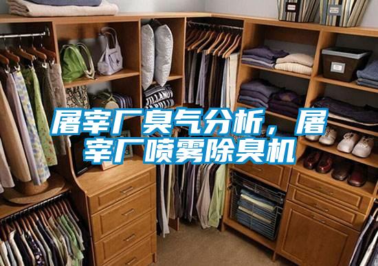 屠宰廠臭氣分析，屠宰廠噴霧除臭機