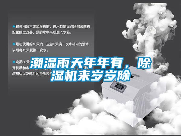 潮濕雨天年年有，除濕機(jī)來歲歲除