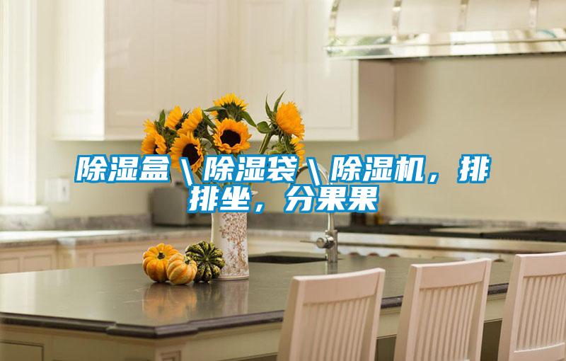 除濕盒＼除濕袋＼除濕機(jī)，排排坐，分果果
