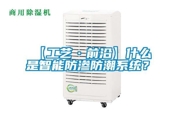【工藝·前沿】什么是智能防滲防潮系統？