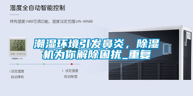 潮濕環境引發鼻炎，除濕機為你解除困擾_重復