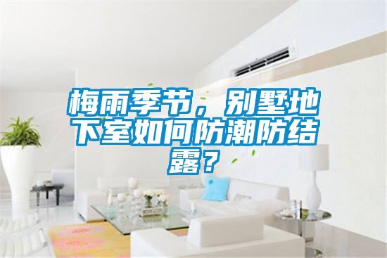梅雨季節，別墅地下室如何防潮防結露？