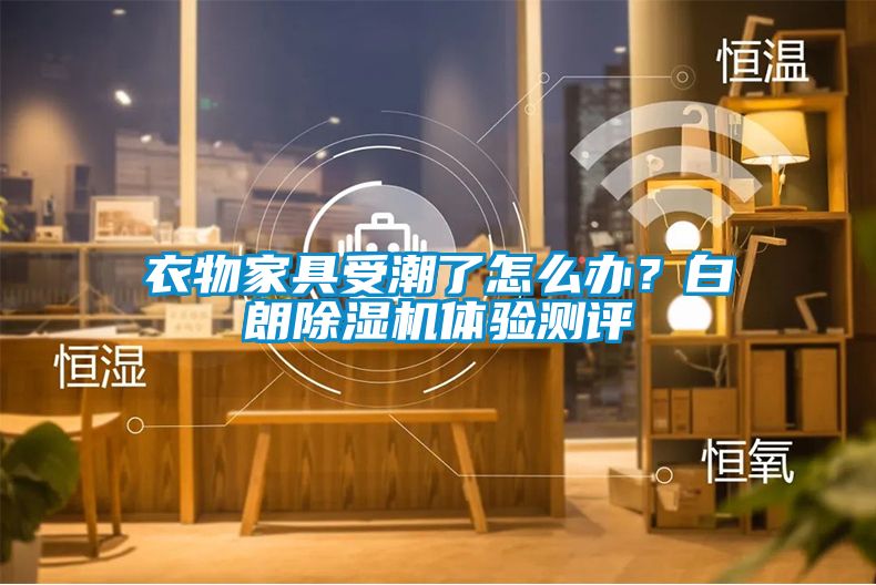 衣物家具受潮了怎么辦？白朗除濕機體驗測評