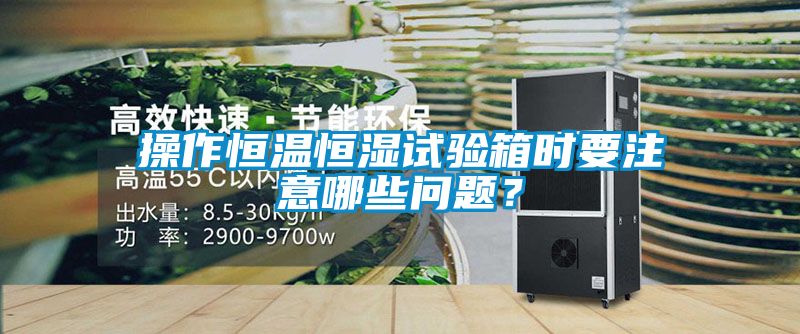 操作恒溫恒濕試驗(yàn)箱時(shí)要注意哪些問題？
