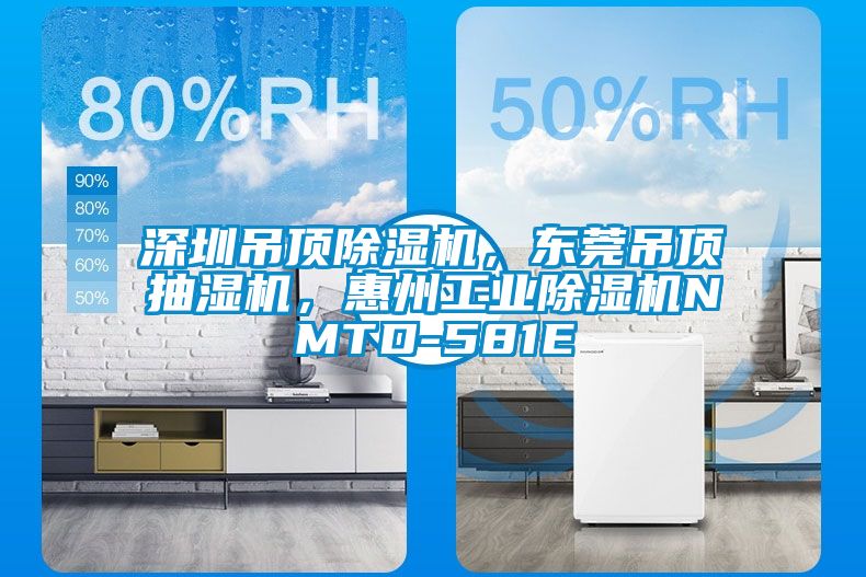 深圳吊頂除濕機，東莞吊頂抽濕機，惠州工業(yè)除濕機NMTD-581E