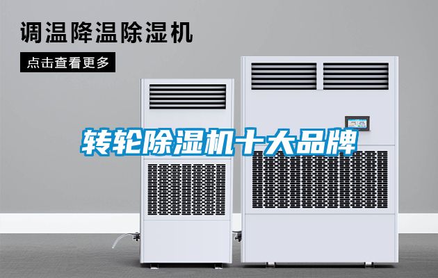 轉輪除濕機十大品牌