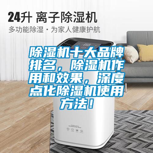 除濕機(jī)十大品牌排名，除濕機(jī)作用和效果，深度點(diǎn)化除濕機(jī)使用方法！