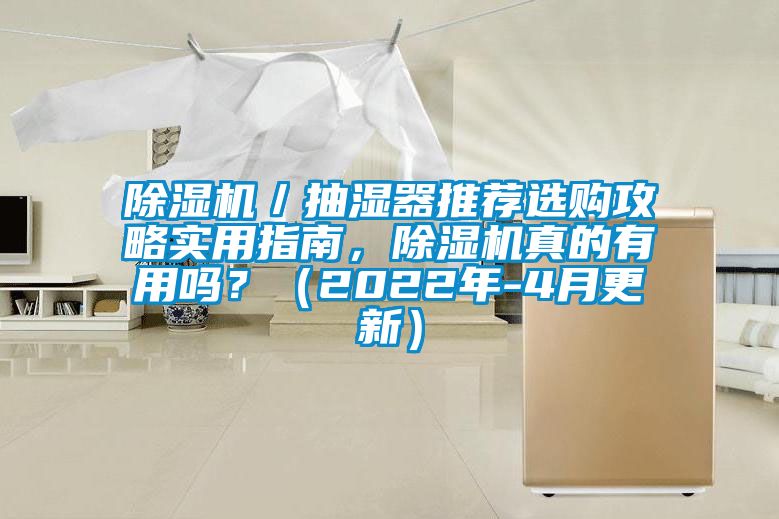除濕機／抽濕器推薦選購攻略實用指南，除濕機真的有用嗎？（2022年-4月更新）