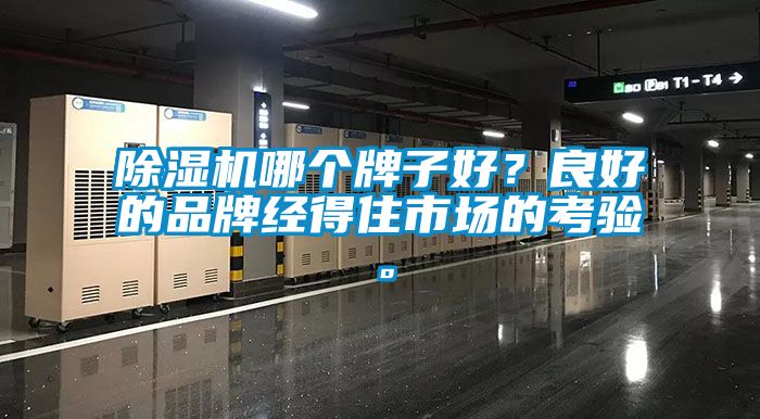 除濕機哪個牌子好？良好的品牌經得住市場的考驗。