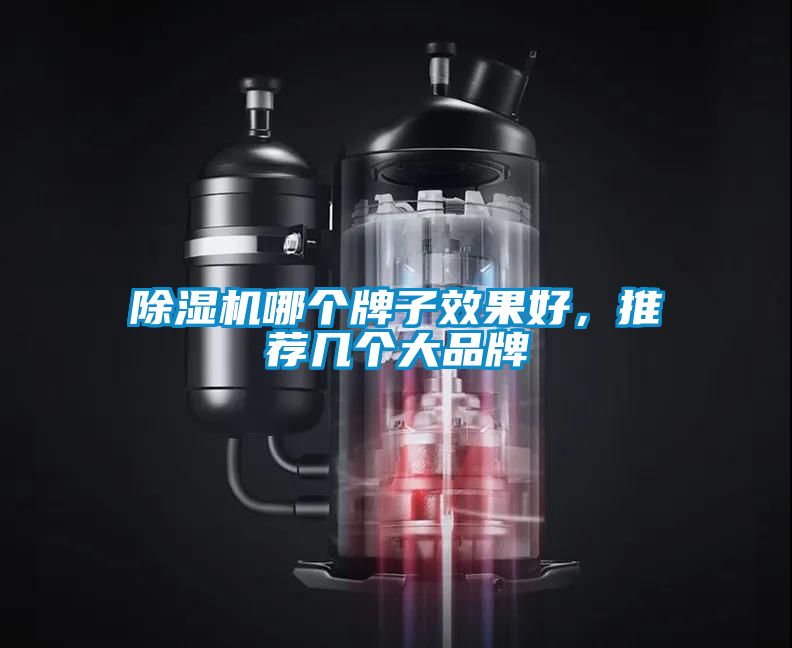 除濕機哪個牌子效果好，推薦幾個大品牌