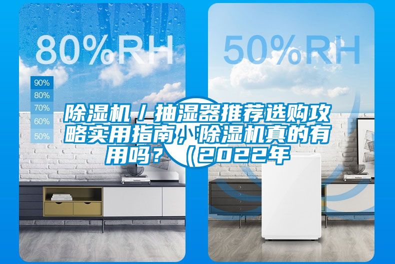 除濕機／抽濕器推薦選購攻略實用指南，除濕機真的有用嗎？（2022年