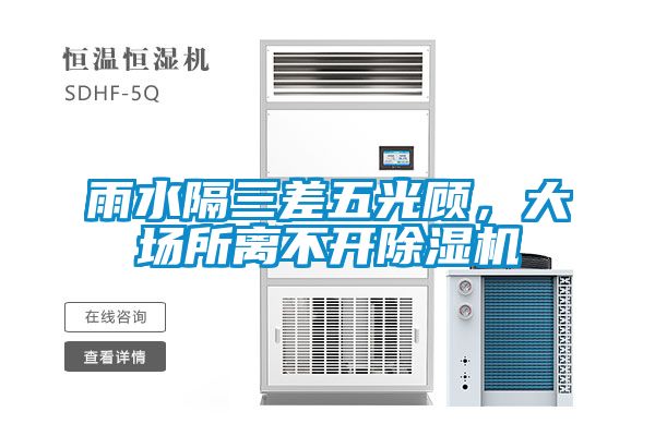 雨水隔三差五光顧，大場所離不開除濕機
